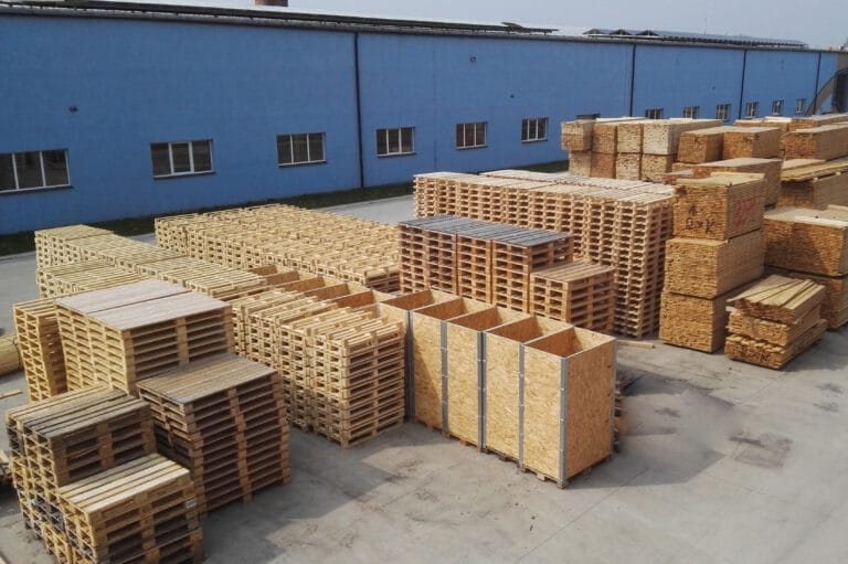 Výroba dřevěných obalů a palet